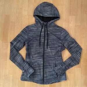 lululemon Hooded Define Jacket Nulu 12 Teal White